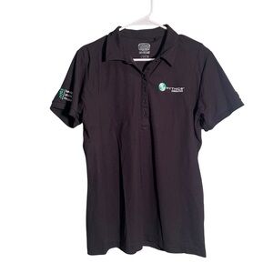 Ogio Women's Size Large Polo Shirt Black Mythics Consulting 2013 Intern Program